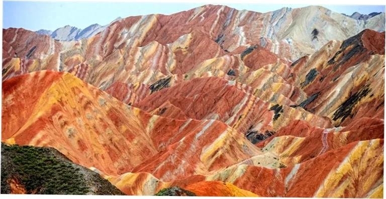 Are China’s Rainbow Mountains Natural?