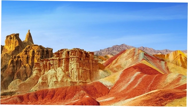 Defining the Natural Geology of Rainbow Mountains